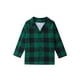 thumbnail image 4 of Conjunto de pijamas navideños a juego para toda la familia: camisa de manga larga a cuadros y pantalón con cintura elástica., 4 of 10