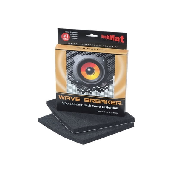 HushMat 82450 Speaker Kit, Black