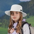 thumbnail image 2 of Wide Brim Fishing Boonie Hat for Men Women Outdoor Breathable Sun Cap, 2 of 9