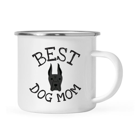 Koyal Wholesale Best Dog Mom Stainless Steel Campfire Mug Great Dane, Dog Graphic