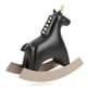 thumbnail image 2 of Artesanía De Escultura De Caballo, Estilo Minimalista, Pintada A Mano, Estatua De Caballo Balancín, Material De Resina, Decorativa, Práctica Para Habitación Para Estante ANGGREK Artesanía de escultura de caballo, 2 of 8