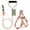 Pink, variant on Touchdog ® 'Macaron' 2-in-1 Durable Nylon Dog Harness and Leash