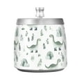 thumbnail image 7 of Yayeee Ashtray with Lid for Cigarette Smokeless Stainless Steel Home Ash Holder, Green Dinosaur Pattern, 7 of 7