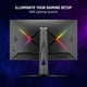 thumbnail image 4 of ViewSonic XG2536 Monitor para juegos IPS de 25 pulgadas, 1080p, 0,5 ms, 280 Hz, con FreeSync Premium, iluminación RGB, ergonomía avanzada, HDMI 2.0, DP y USB-C de 65 W, 4 of 5