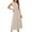 Khaki, variant on YANHAIGONG Summer 2 Piece Outfits for Women 2025 Summer Casual,Summer Outfits for Women Plus Size 2 Piece,Women's Set Dress Casual Hanging Solid Color Dress Dress Set