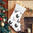 thumbnail image 5 of Coolnut Roosters Chickens Farm Cock Christmas Stockings, Christmas Presonalized Large Stocking Sock, Set of 2 Xmas Party Winter Decor Candy Bag Family Holiday Gift, 17.7 Inch, 5 of 7