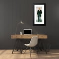 thumbnail image 4 of Richard Gerstl 12x24 Black Modern Framed Museum Art Print Titled - Professor Ernst Ten (1907), 4 of 5