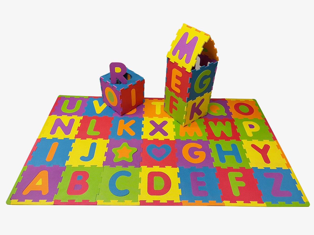 Spark. Create. Imagine. ABC Foam Playmat Learning Toy Set, 28 Pieces, Preschool - image 7 of 7