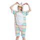 thumbnail image 1 of Venta al por mayor de poliéster lindo animal de dibujos animados mujeres Onesie pijamas ropa de dormir de verano ropa de casa disfraces de unicornio de rendimiento para adultos, 1 of 4