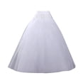 thumbnail image 1 of Vestido de novia sin tirantes, corte A, con falda interior, para eventos formales y ceremonias., 1 of 5