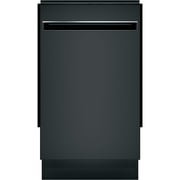 GE Appliances PDT145SGLBB 18 Inch Built In Fully Integrated Dishwasher Black