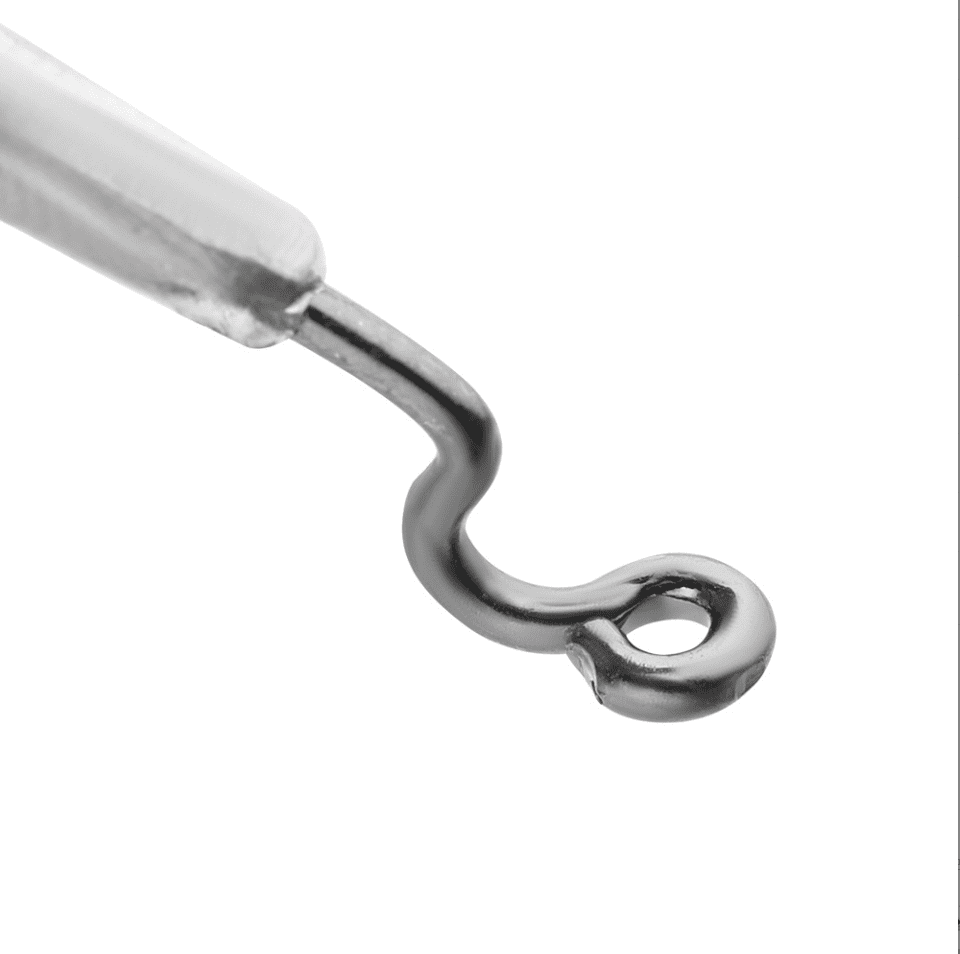 50pcs Weighted Wide Gap Offset Worm Hooks Weedless Soft Lures Bait Hook
