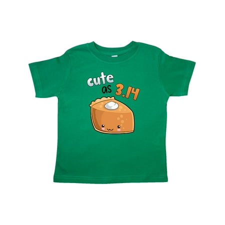 

Inktastic Cute as 3.14 Pi Day Pumpkin Pie Pun Gift Toddler Boy or Toddler Girl T-Shirt