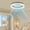 dark yellow, variant on Ceiling Fan with Light, App & Remote Control, 3 Colors Dimmable, 6 Speeds, Crystal Frame, Timing Function, Reversible Blades, Indoor Flush Mount Low Profile Ceiling Fan For Bedroom, Living Room