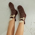 thumbnail image 7 of Unisex Knit Funny Animal Crocodile Socks Novelty Shark Crocodile Floor Socks Wool Winter Warm Thick Casual Sock, 7 of 7