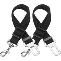 Dog Seatbelt, Dog car seat, Dog Accessories, Pet Car Seatbelt Safety, with Adjustable Length and Nylon Fabric, Upgraded Dog Car Harness, 2 Pack