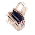 thumbnail image 2 of Bolso A ÁNGELOZANO Aurelia tipo Satchel en Piel Grabada Oro Rosa con Asa y Correa Desmontable, 2 of 5