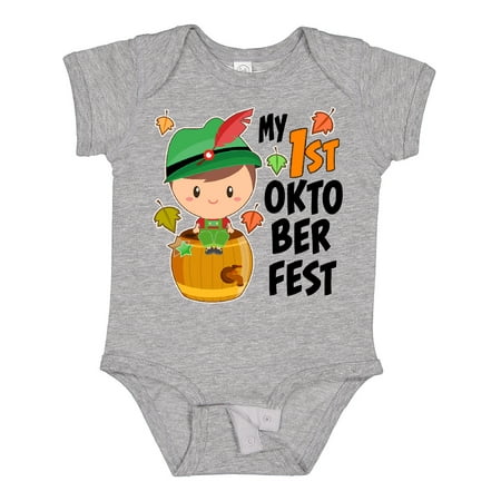 

Inktastic My First Oktoberfest Boy Gift Baby Boy or Baby Girl Bodysuit