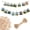 White 1, variant on Gogcaro Mini Wooden Clothespins with String, 50 Pcs Brown Craft Clips, 1.4 in Photo Holder Hanging Clips for DIY Craft, Wedding Party Decor, Classroom Projects, Photo Wall
