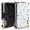 Christmas Multi Blue Snowflake Dot Pattern, variant on Christmas Letter Snowflake Pattern Aluminum Tactical Wallet, Slim Metal Card Wallet with Money Clip & Easy Access Notch, Rust Resistant Gifts for Men Women Everyday Carry,3.4 X 2.2 Inches