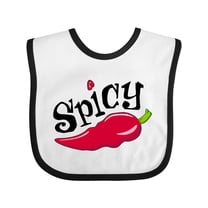 Inktastic Spicy Hot Chili Pepper Boys or Girls Baby Bib