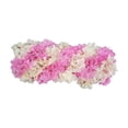 thumbnail image 4 of simhoa Flower Runner for Table, Wedding Dining Table Flower Centerpiece, Silk Hydrangea Pink, 4 of 8
