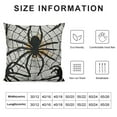 thumbnail image 5 of Halloween Pillow Covers , Halloween Decor Spider Web Throw Pillows HolidayOutdoor Halloween Decorative Cushion Case Halloween Decorations for Home Couch Sofa, 5 of 5