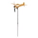 thumbnail image 5 of Veleta de Avión Piper J3 Cub 3D Metal Avión Veleta Techo Indicador de Dirección del Viento ANGGREK Otros, 5 of 8