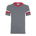 thumbnail image 2 of Augusta Sportswear - New - NIB - Youth V-Neck Jersey with Striped Sleeves, 2 of 5