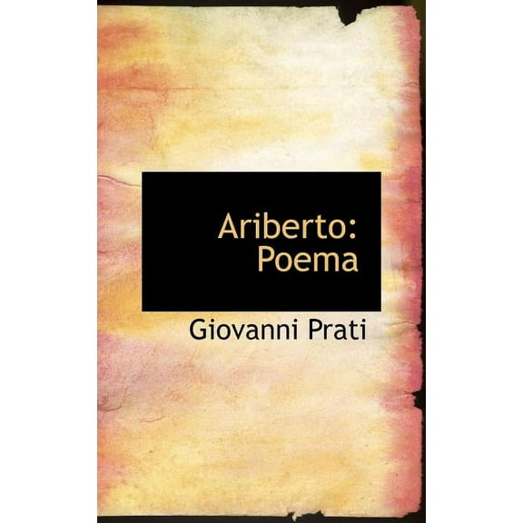 Ariberto : Poema (Hardcover)