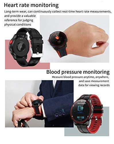 Heart Rate and Blood Pressure Monitoring 50m Water Resistance. Activity Tracker Medication Compliance and Prescription Inventories Tracking Cling Leap Smartwatch Multisport Built-in GPS Heart Rate and Blood Pressure Monitoring 50m Water Resistance. Activity Tracker Medication Compliance and Prescription Inventories Tracking Cling Leap Smartwatch Multisport Built-in GPS