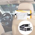 thumbnail image 1 of Neinkie Car Fixing Belt Adjustable Buckle Bend Hook Good Elasticity High-Strength Flexible Fix Tissue Box Reliable Car Visor Paper Box Strap for Automobile, 1 of 9