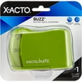 thumbnail image 2 of X-Acto 2012685 Buzz batry pencl Sharpener, Assorted Colors, Safety Shut-off When Receptacle is Removed, Steel Razor Cutter, Color May Vary, 2 of 5