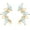 Golden, variant on Leander Opal Stud Earrings for Women Sterling Silver Hypoallergenic, Marquise Cut Opal Earring, October Birthstone Jewelry Gifts for Birthday Christmas, Present for Mom Wife