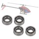thumbnail image 5 of Piezas de repuesto para aviones con rodamientos de metal, aptas para aviones WL K130 RC, 5 of 8