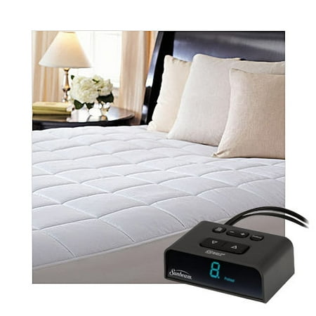 Quilted Heated Mattress Pad -