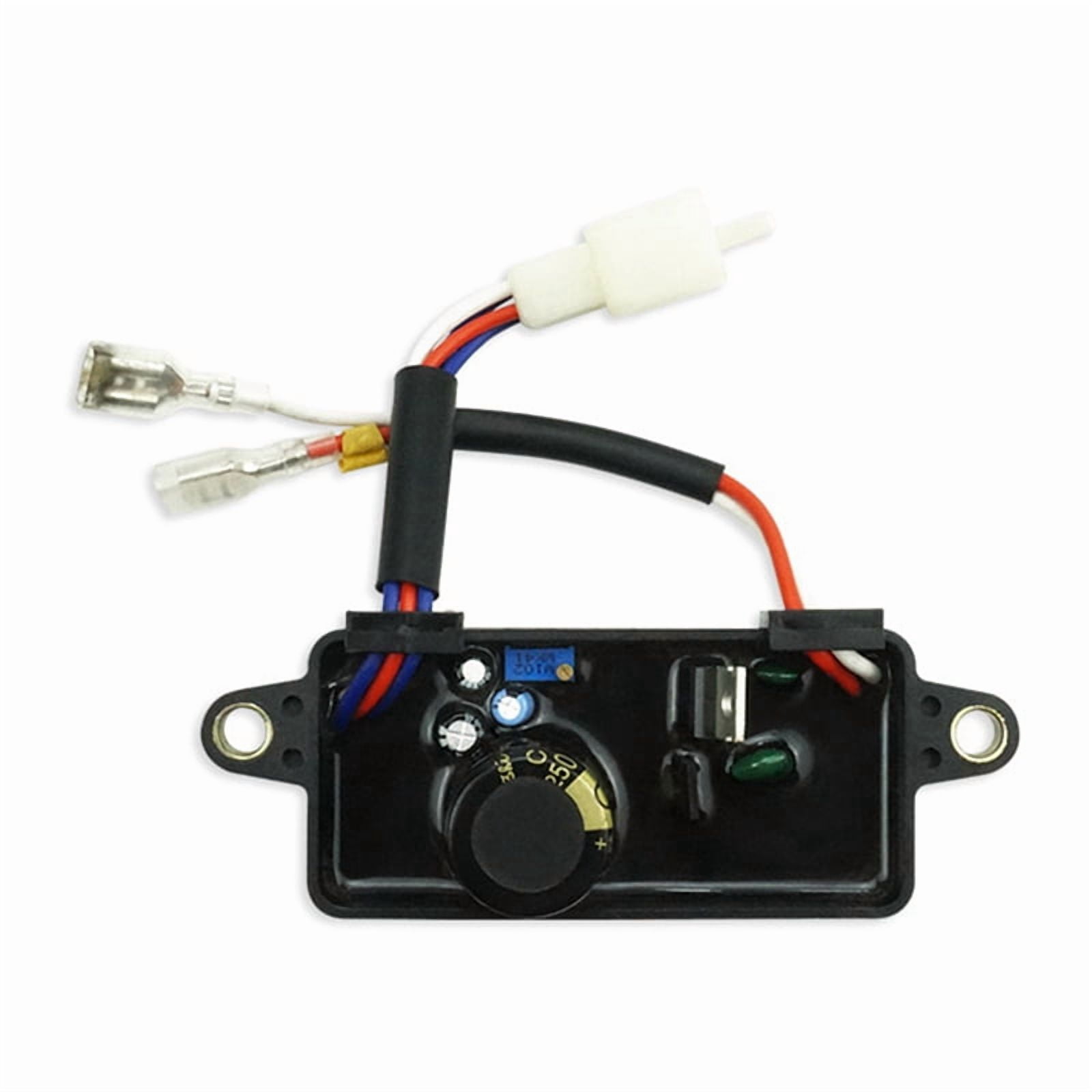 2KW AVR Automatic Voltage Regulator Stabilizer 110V-220V Small Gasoline Generator Accessories,1PCS * 2KW AVR Automatic Voltage Regulator,Black