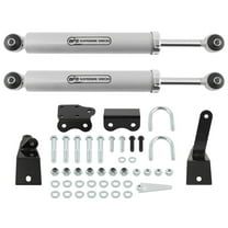 BFO Dual Steering Stabilizer W/ Hardware Kit for Dodge Ram 2500 3500 4WD 2003-2012