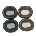 thumbnail image 4 of Methold Almohadillas para los oídos Cojines Gaming Cuero Oval Protección auditiva Malla Orejera En la oreja Auriculares Reemplazo de almohadillas para Relojes inteligentes Marrón, 4 of 6