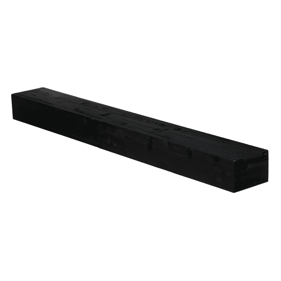 48'' Fir Wood Fireplace Mantel Wall-Mounted Floating Shelf 50LBS Load Farmhouse Home Decor Shelf