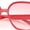 Pink, variant on Womens Folded Curve Lens Oversized Rectangle Butterfly Designer Sunglasses Pink