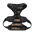 thumbnail image 5 of Gaeub American Flag with Desert Camouflage Gaeub American Flag with Desert Camouflage No Pull Dog Harness, Secure and Adjustable Pet Vest for Outdoor Activities - Medium, 5 of 8