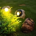thumbnail image 5 of User Friendly Resin Solar Rock Lamp Waterproof Weatherproof Great for Garden Walkway Camping Decoration Energy Saving, 5 of 8