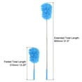 thumbnail image 2 of Uxcell Cleaning Duster, 12" to 31.5" Extendable Microfiber Brush, Rose Red, Blue, Green 3 in 1 Set, 2 of 5