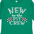 thumbnail image 4 of Inktastic New to the Pit Crew Racing Flags Boys or Girls Long Sleeve Toddler T-Shirt, 4 of 5