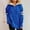 Blue, variant on Levmjia Cardigan Sweaters for Women, Women's Woven Striped Patchwork Semi-Turtleneck Zipper Loose Sweater Long Sleeve Lapel Top/Shirt