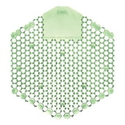 Wave 3d Urinal Deodorizer Screen, Cucumber Melon Scent, Green, 10/box | Bundle of 5 Boxes
