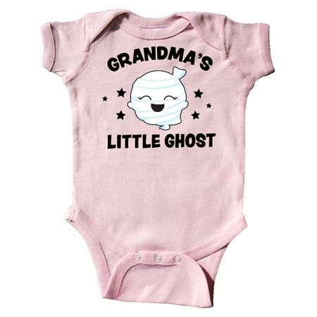 

Inktastic Cute Grandma s Little Ghost with Stars Gift Baby Girl Bodysuit
