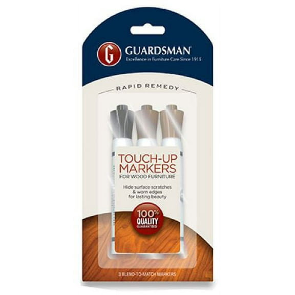 Guardsman 465200 Wood Furniture Touch-Up Repair Scratches Marker Kit -Quantity of 3