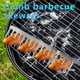 thumbnail image 4 of Bargadrones BBQ, Alitas de Pollo de Hierro, una aplicacia en forma de peine, fácil de Limpiar para acamp para picnics al aire libre para acampar, 4 of 7